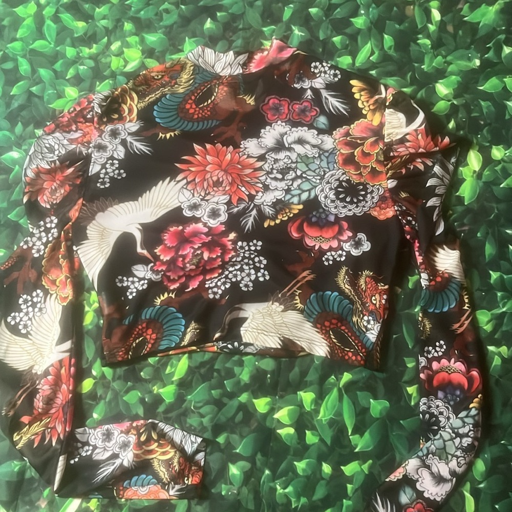 Fashion Nova Multicolor Floral Top - Picture 6 of 6
